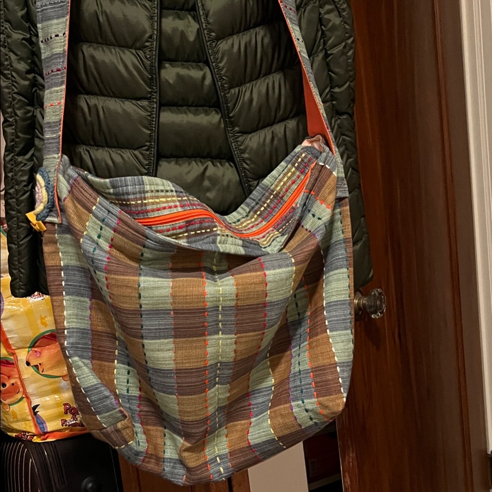 Striped Multicolor Shoulder Bag